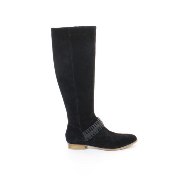 NWT Jack Rogers Tinsley Tall Suede Knee High Boots size 9 - Picture 3 of 6